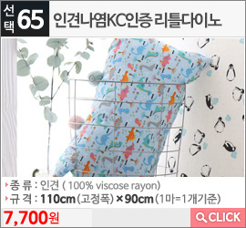 인견나염KC인증 리틀다이노