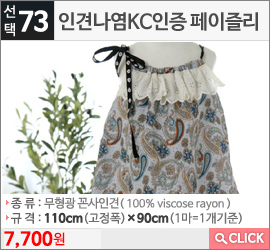 인견나염KC인증 페이즐리
