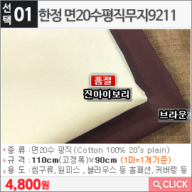 한정 면20수평직무지9211 진아이보리