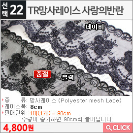 TR망사레이스 사랑의반란 블랙