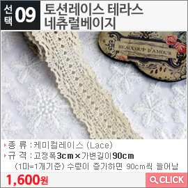 토션레이스 테라스 네츄럴베이지
