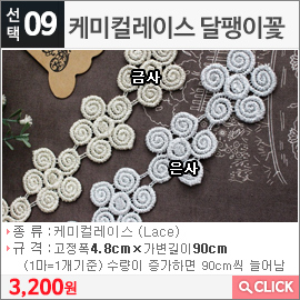 케미컬레이스 달팽이꽃 금사