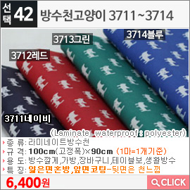 방수천고양이 3711네이비