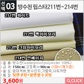 방수천 립스타211번 화이트