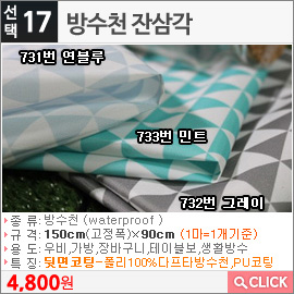 방수천 잔삼각731번 연블루