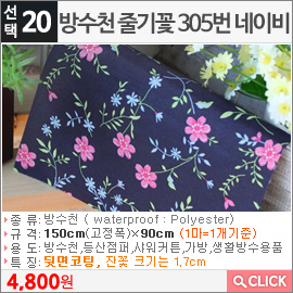 방수천 줄기꽃 305번 네이비